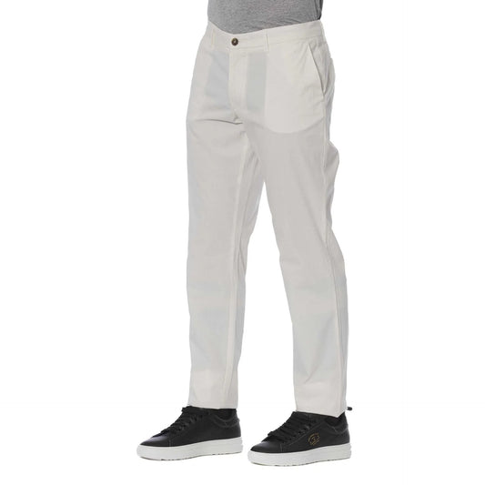 Chic Men Trousers – Mid Rise Stretchable -Guocali