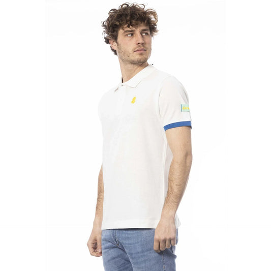 Invicta Men Cotton Short Sleeves Polo Shirt – Breathable - White, Blue, Yellow -Guocali