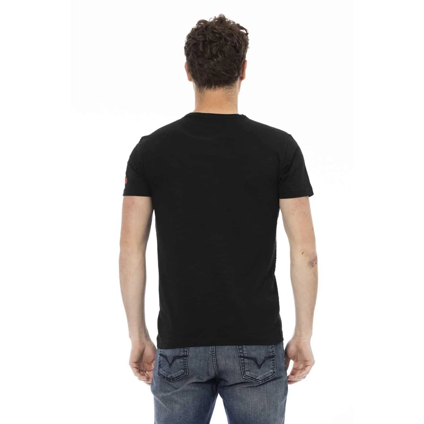 Men Crew-Neck Short-Sleeves T-Shirt – Breathable - Black -Guocali