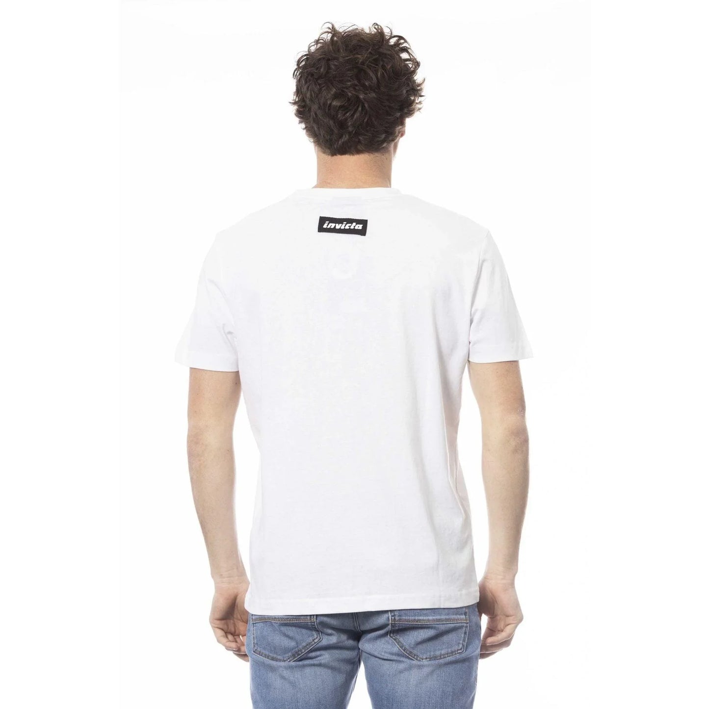 Men Crew-Neck Short-Sleeves T-Shirt – Breathable - White -Guocali