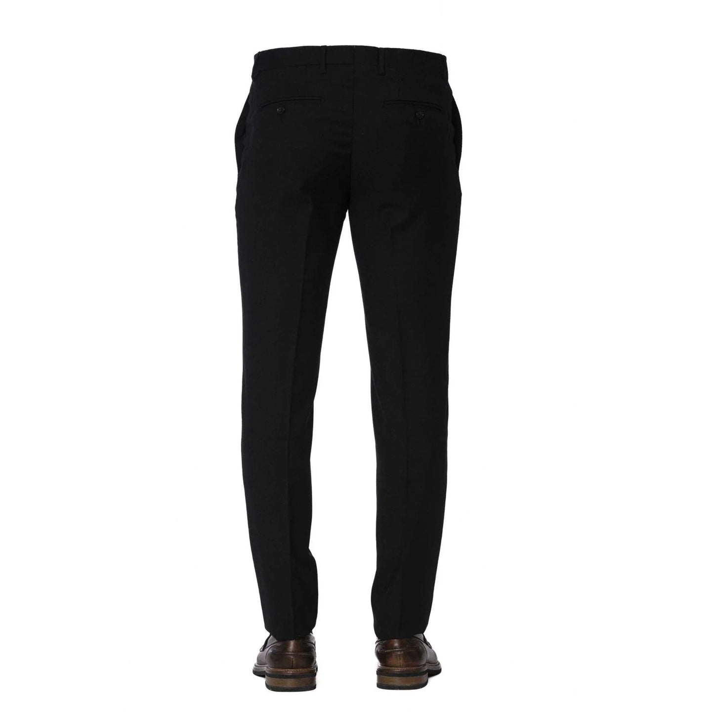 Professional Men Trousers – Mid-Rise Wrinkle-Resistant -Guocali