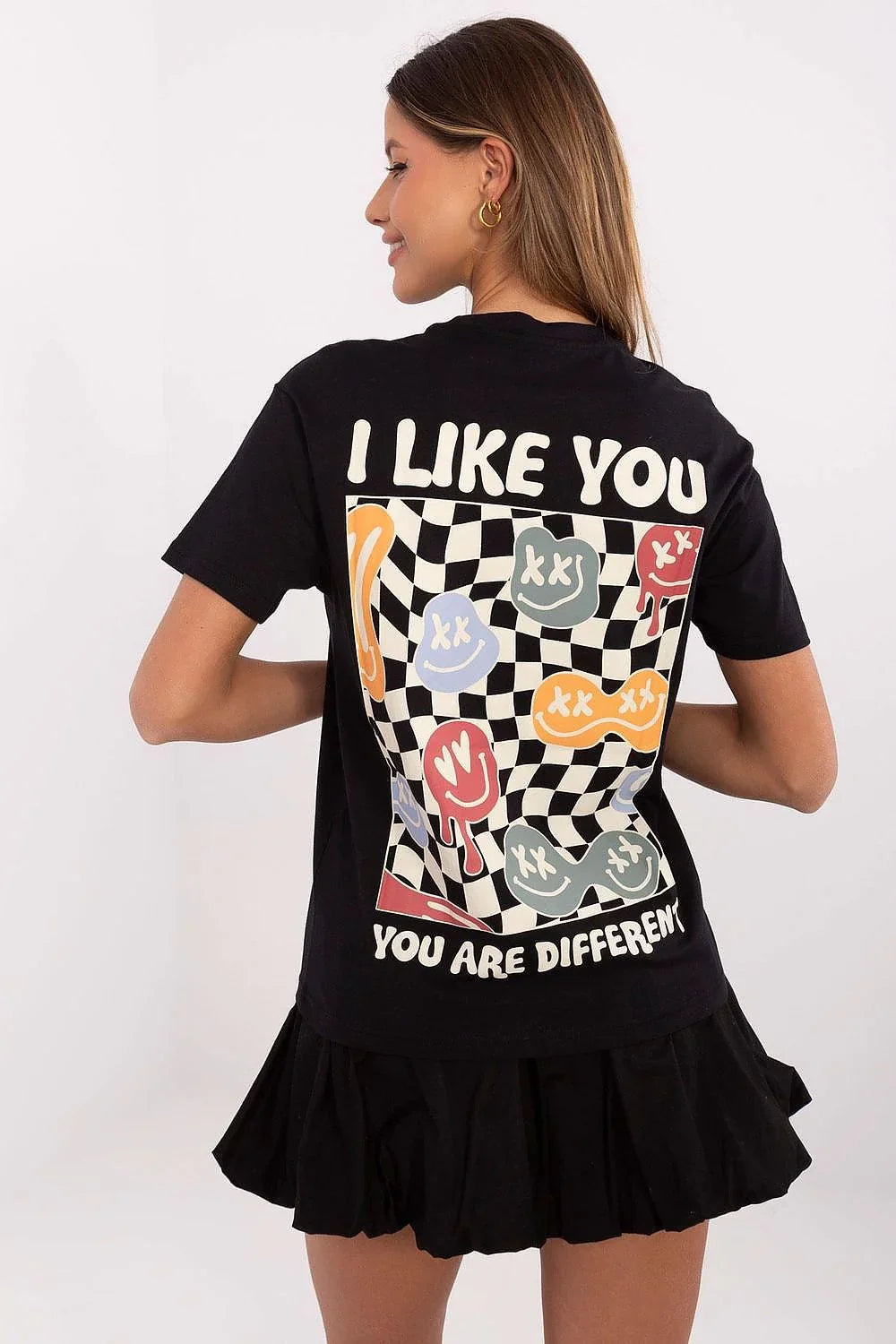 Women Crew-Neck Short-Sleeves T-Shirt – Breathable - Black, Multicolor -Guocali