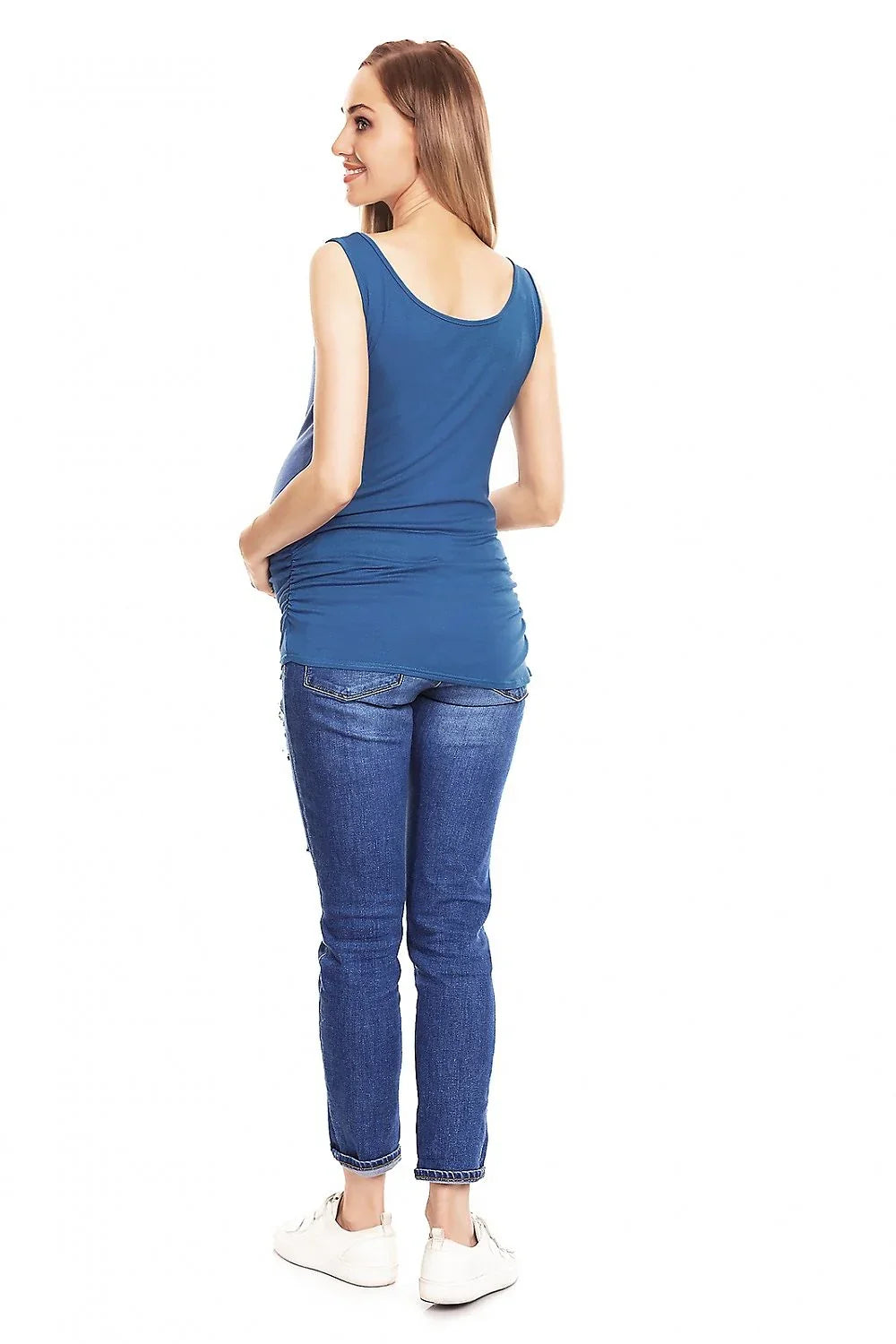 Women Sleeveless Top – Scoop-Neck Top -Guocali