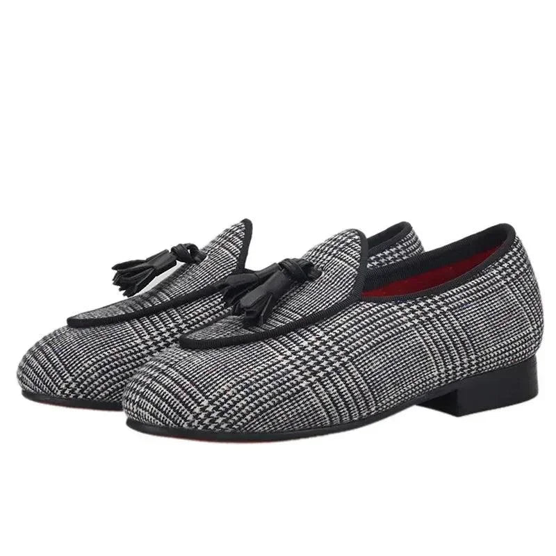 Kids Casual Tassel Dress Loafers - Flat Shoes