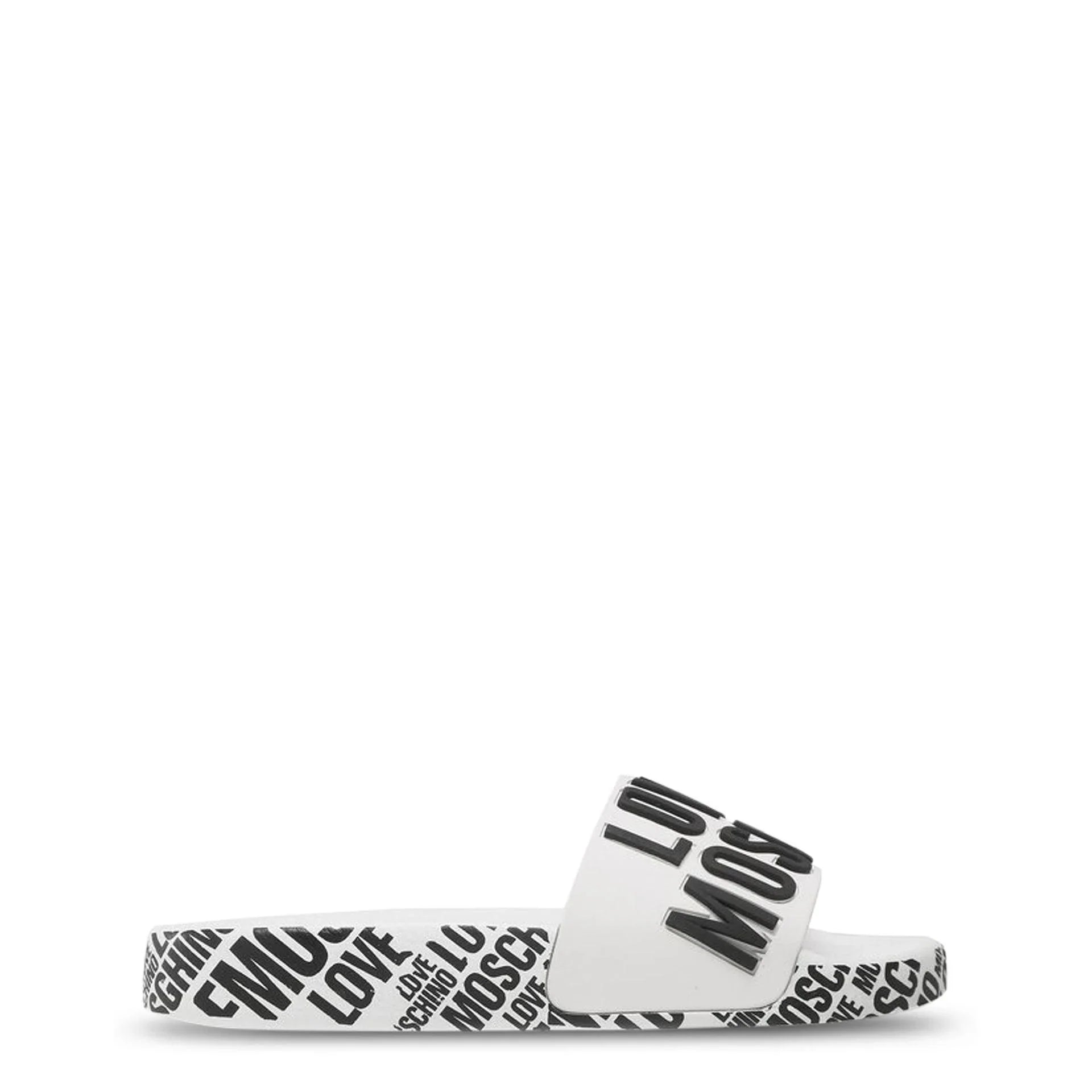 Love Moschino Women Graphic Platform Flip Flops