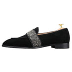 Men Casual Slipper Dress Loafers - Slip-On Flat Shoes