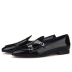 Men Dress Loafers - Buckles, Straps Monk Strap Formal Dress Shoes