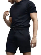 Men’s Casual T-Shirt and Shorts Two Piece Set