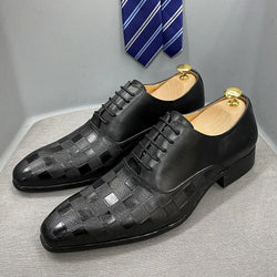 Men's Formal Dress Shoes - Oxford Shoes - Guocali