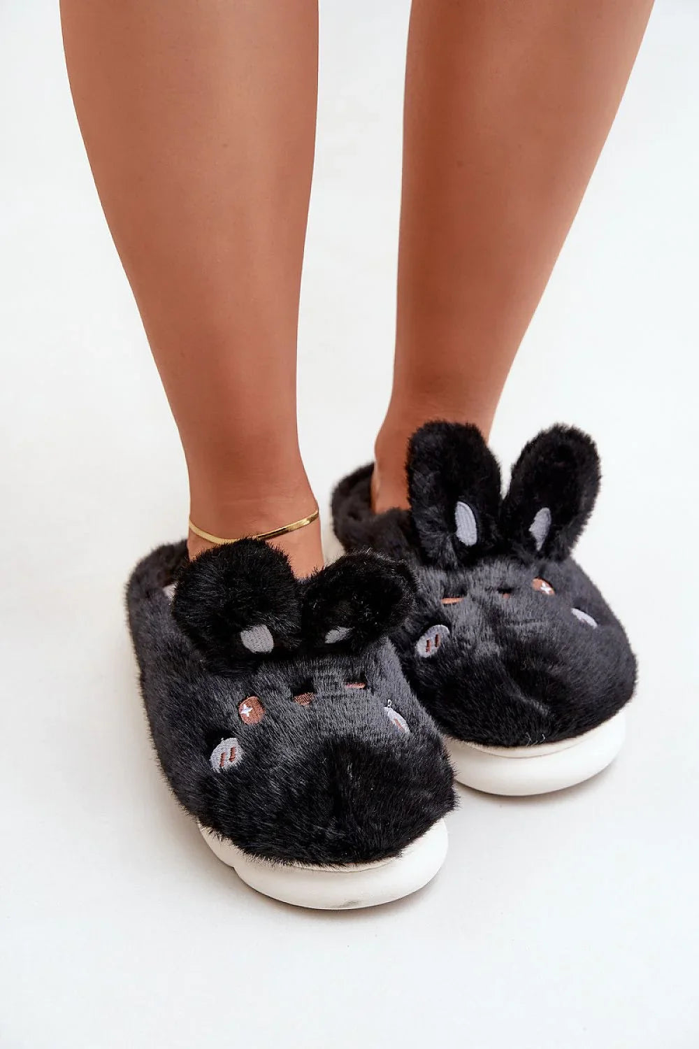 Women Animal Print Cozy Slippers