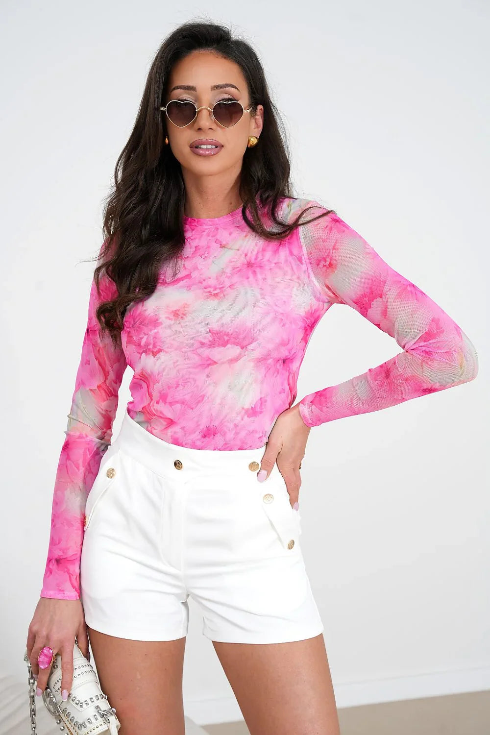 Women Blouse – Lightweight – Puff Sleeve - Multicolor