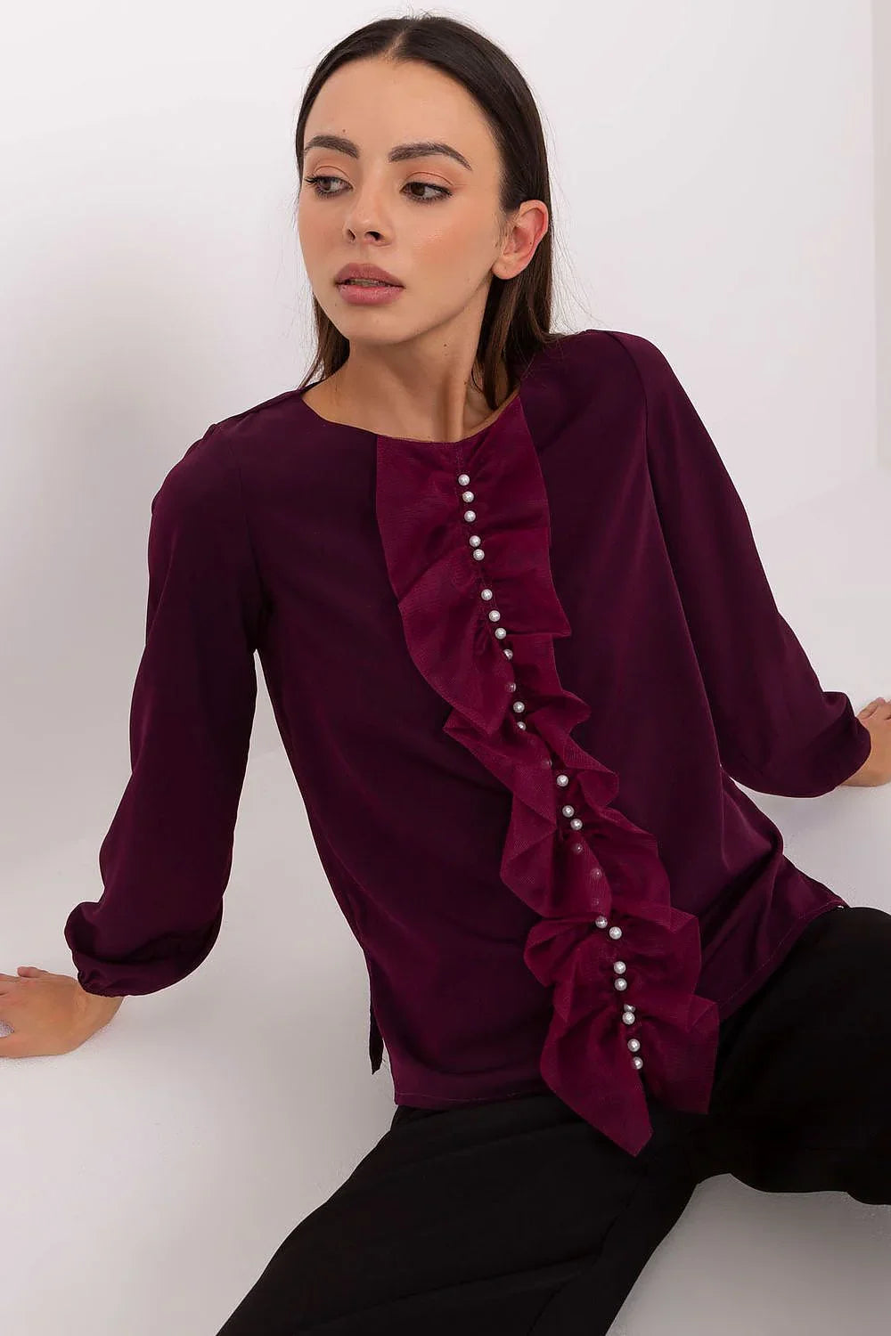 Women Blouse – Stretchable – Long Sleeve