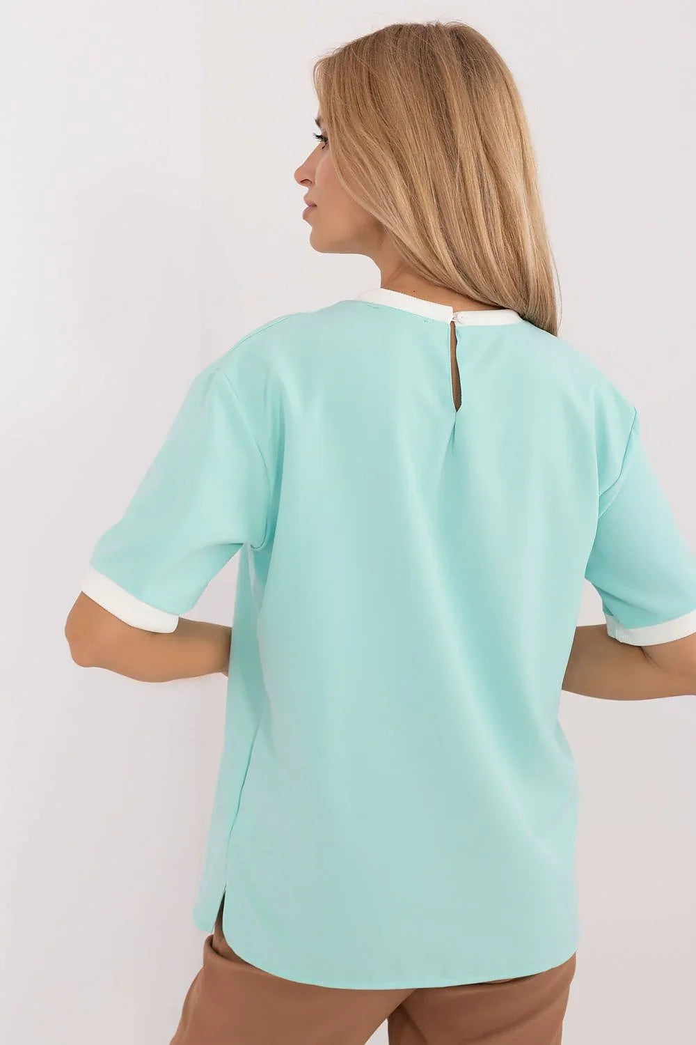 Women Blouse – Stretchable – Short Sleeve