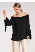 Women Blouse – Stretchable – Three-Quarter Sleeve