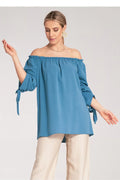 Women Blouse – Stretchable – Three-Quarter Sleeve