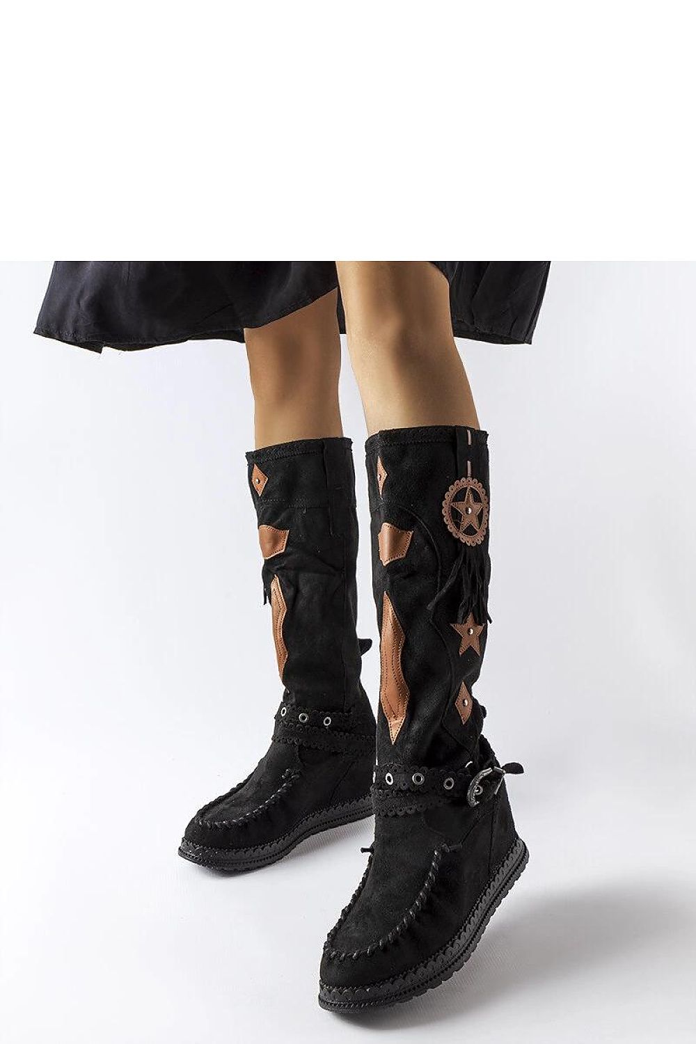 Women Buskin Boots - High Block Shoes