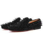 Women Casual Slipper Chunky Loafers - Slip-On Flat Shoes