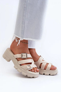 Women Eco Platform Flip Flops - Guocali