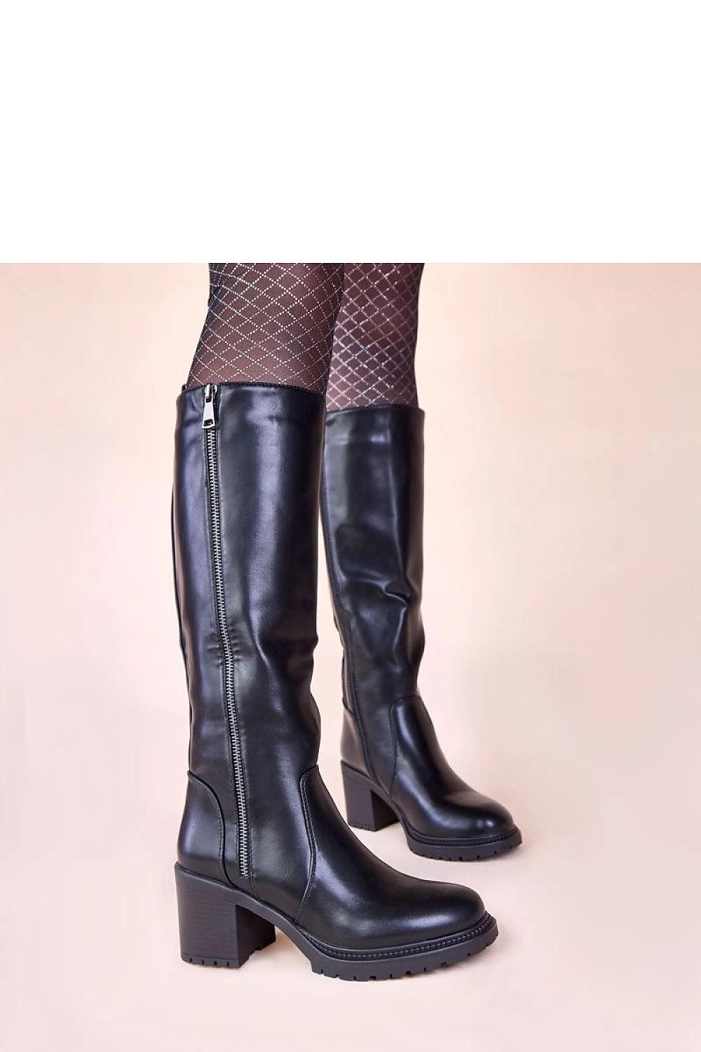 Women Heel Boots - High Block Shoes