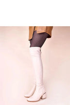 Women Heel Boots - High Block Shoes