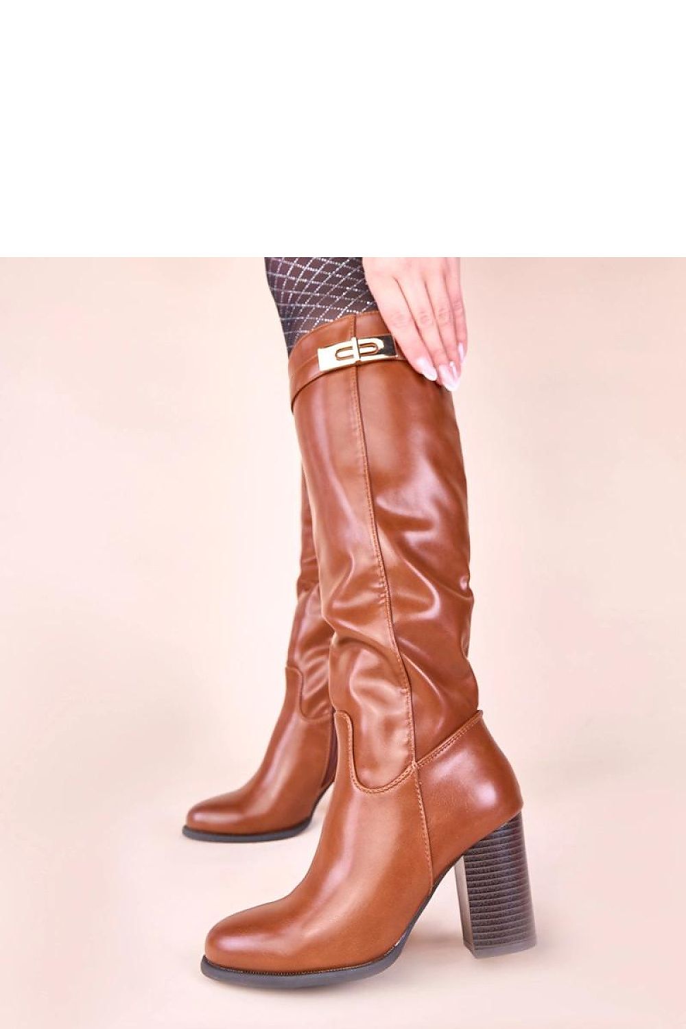 Women Heel Boots - High Block Shoes