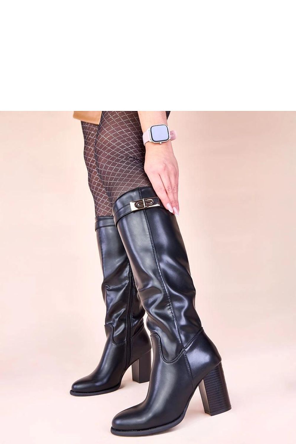 Women Heel Boots - High Block Shoes