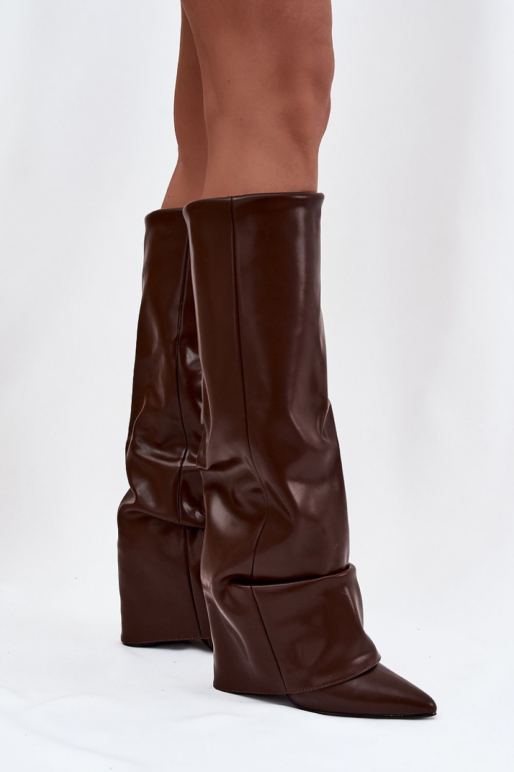 Women Heel Boots - High Block Shoes