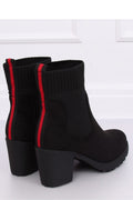 Women Heel Boots - High Block Shoes