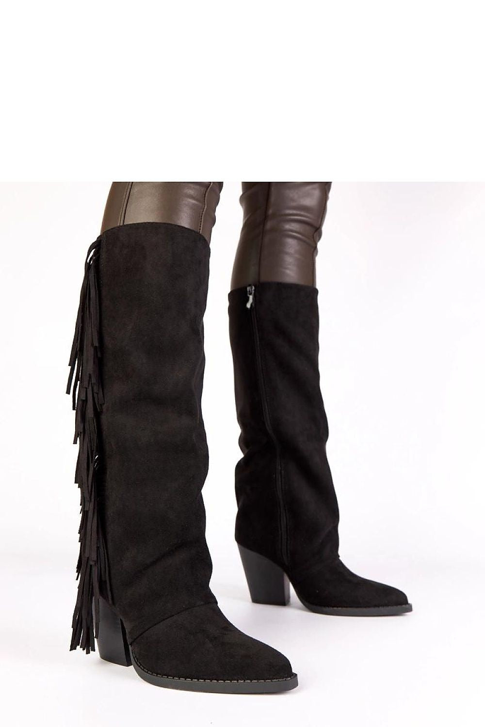 Women Heel Boots - High Block Shoes