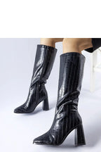 Women Heel Boots - High Block Shoes