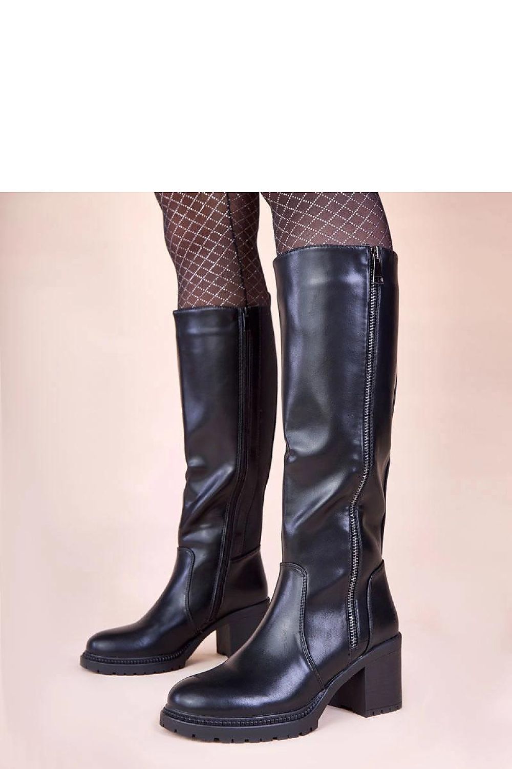 Women Heel Boots - High Block Shoes