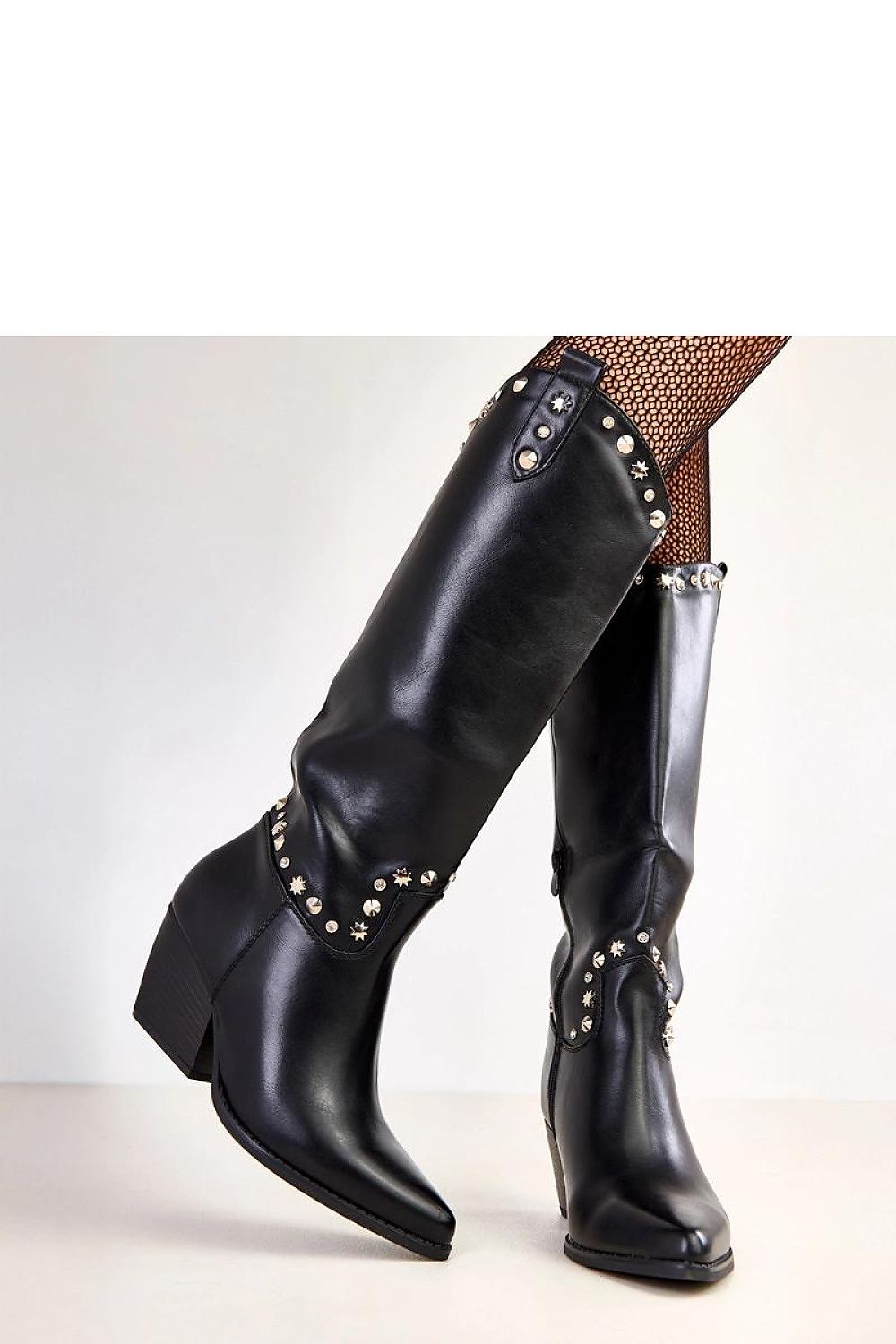Women Heel Boots - High Block Shoes