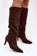 Women Heel Boots - High Stiletto Shoes