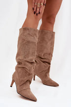 Women Heel Boots - High Stiletto Shoes