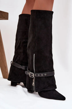 Women Heel Boots - High Stiletto Shoes - Guocali