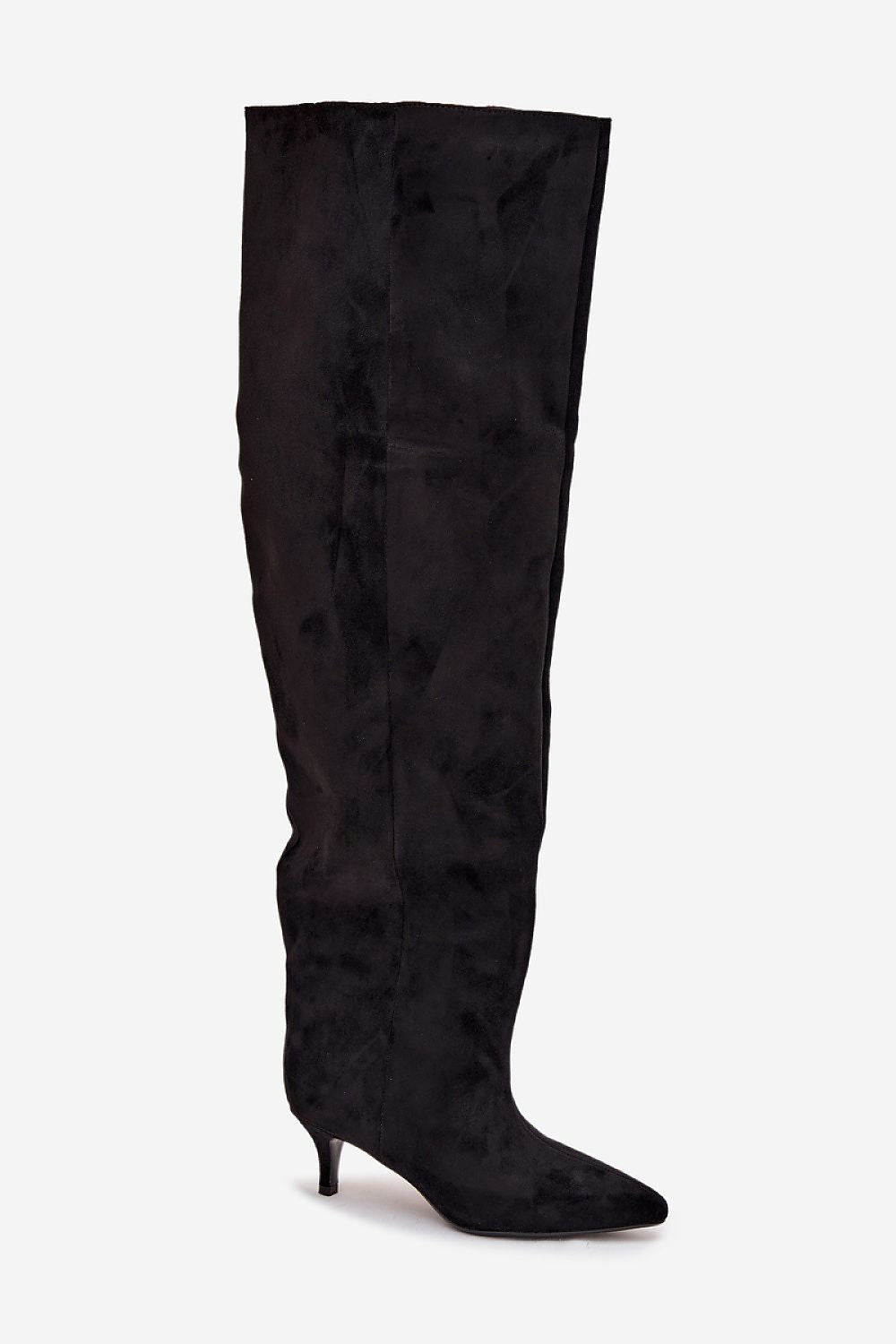 Women Heel Boots - Low Stiletto Shoes