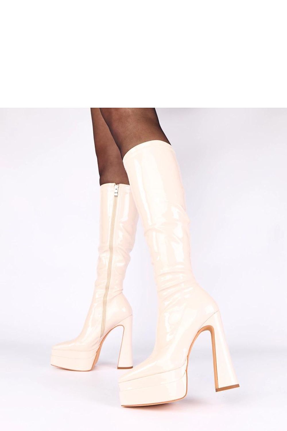 Women Heel Boots - Very High Block Shoes
