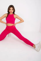 Women High Waisted Long Gym Leggings – Slim Fit