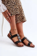 Women Minimalist Strappy Flat Sandals