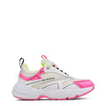 Women Sneakers - Chunky Low-Top Sneakers Shoes