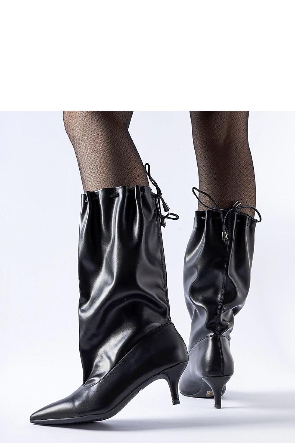 Women Stiletto Heeled Boots - Mid Stiletto Shoes