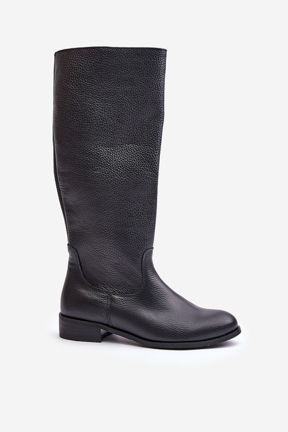 Women Thigh High Boots - Low Flat Shoes