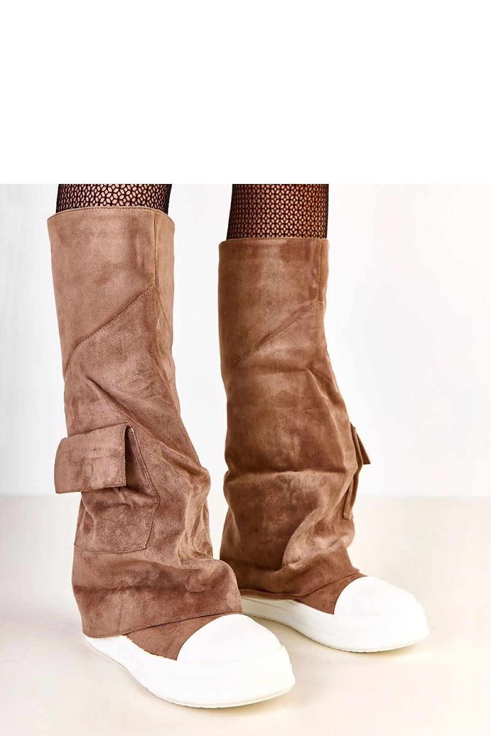 Women Thigh High Boots - Low Platform Shoes