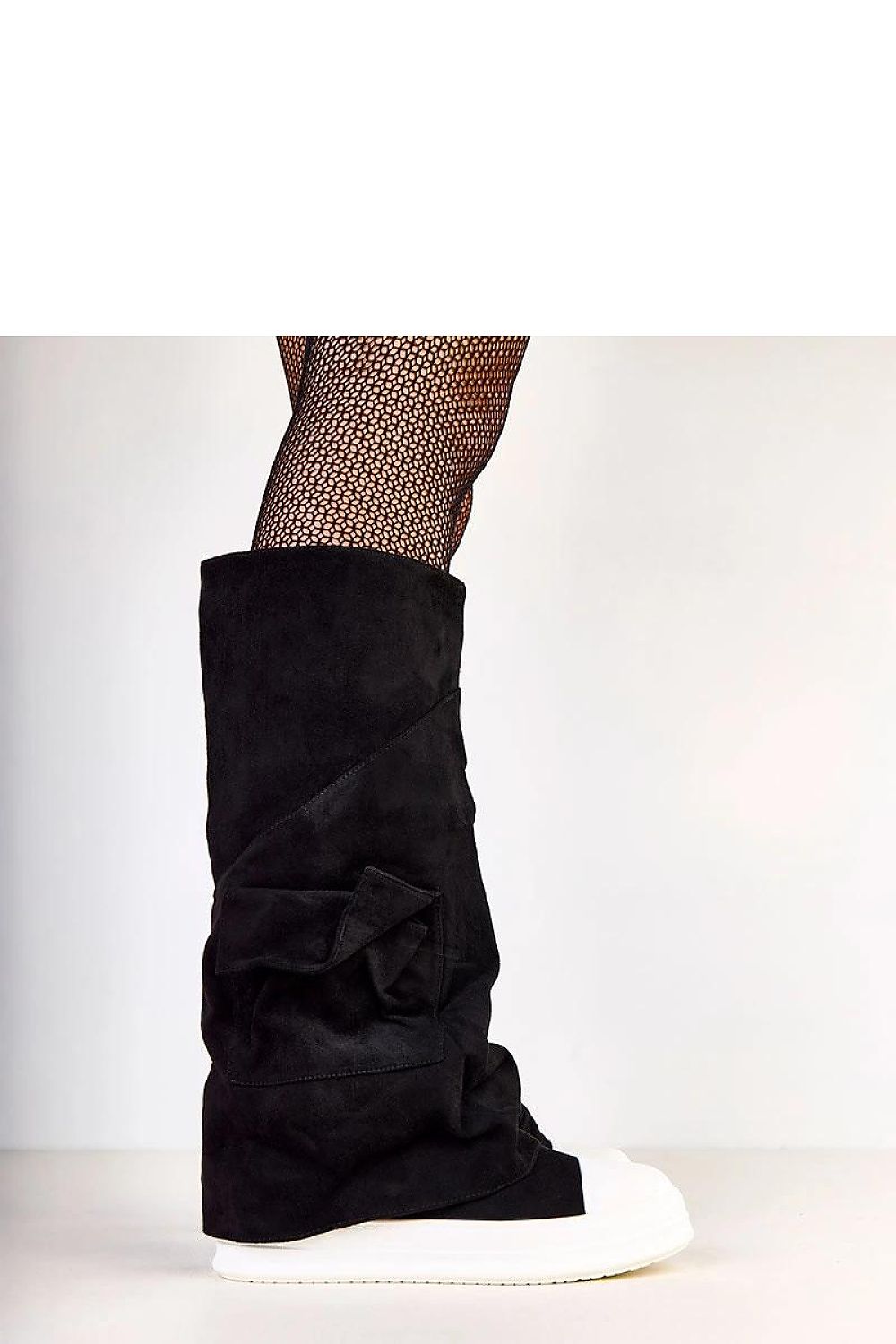 Women Thigh High Boots - Low Platform Shoes