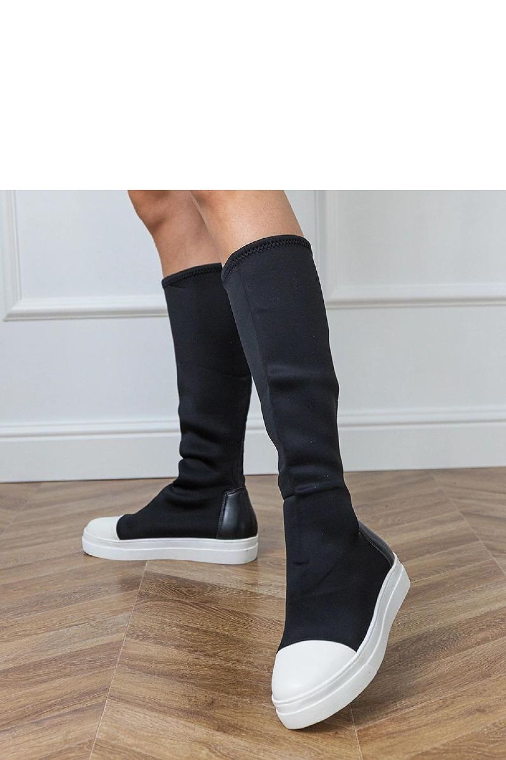 Women Thigh High Boots - Low Platform Shoes