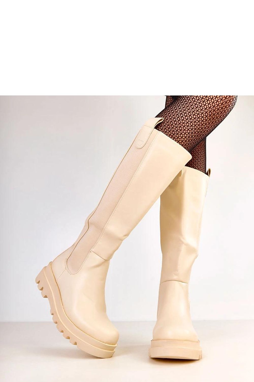 Women Thigh High Boots - Mid Block Shoes
