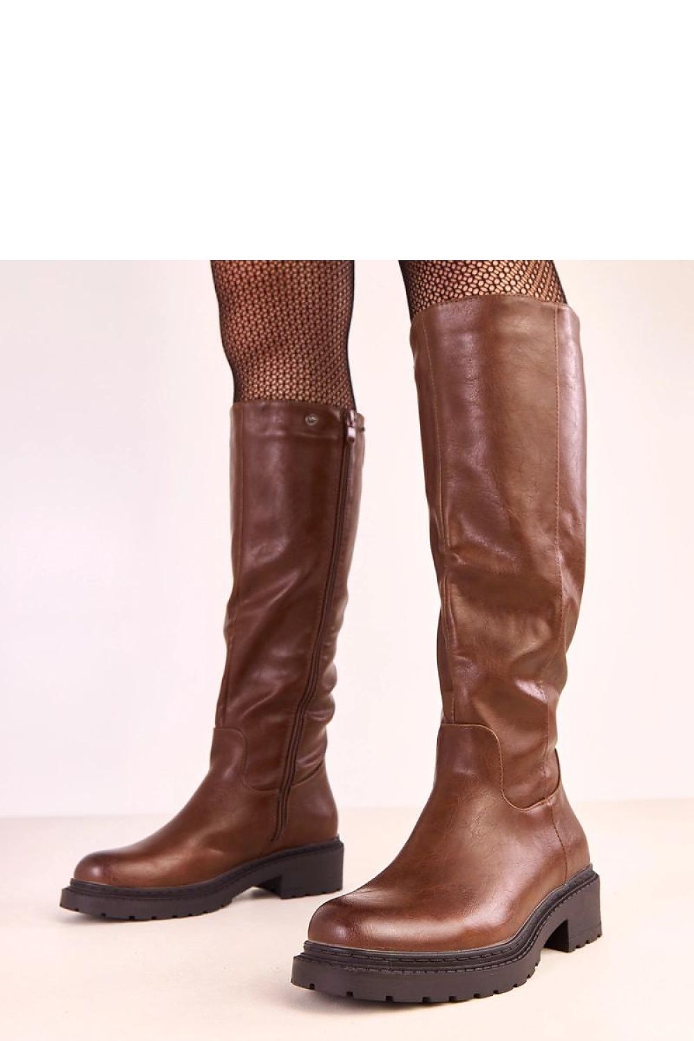 Women Thigh High Boots - Mid Block Shoes
