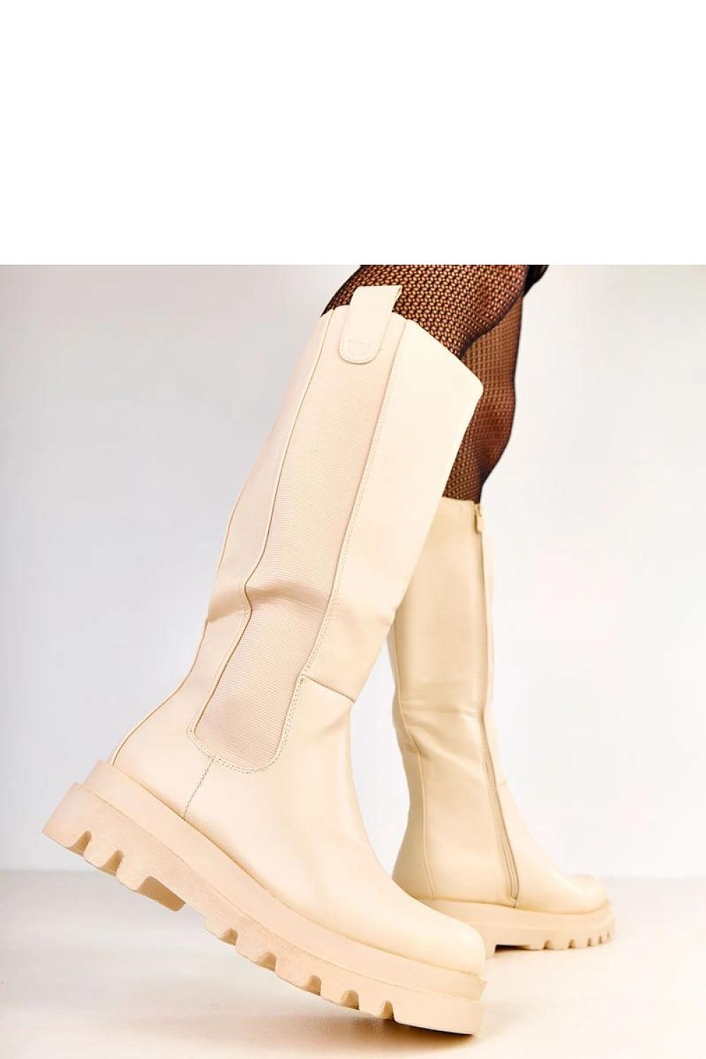 Women Thigh High Boots - Mid Block Shoes