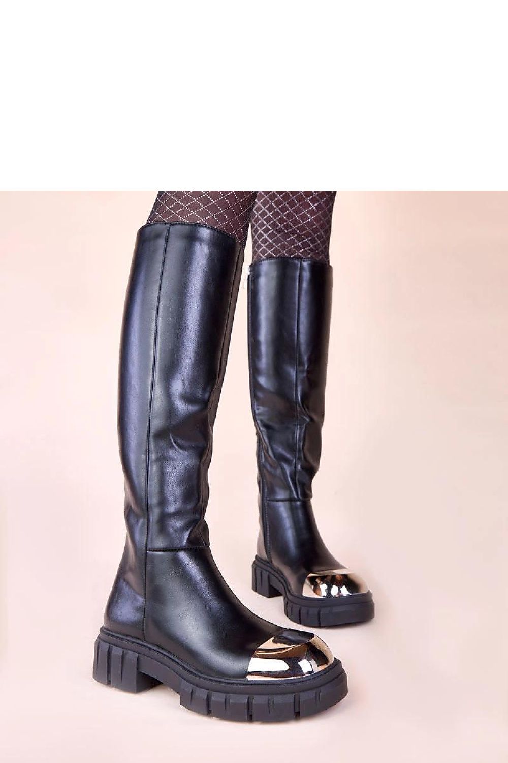 Women Thigh High Boots - Mid Block Shoes