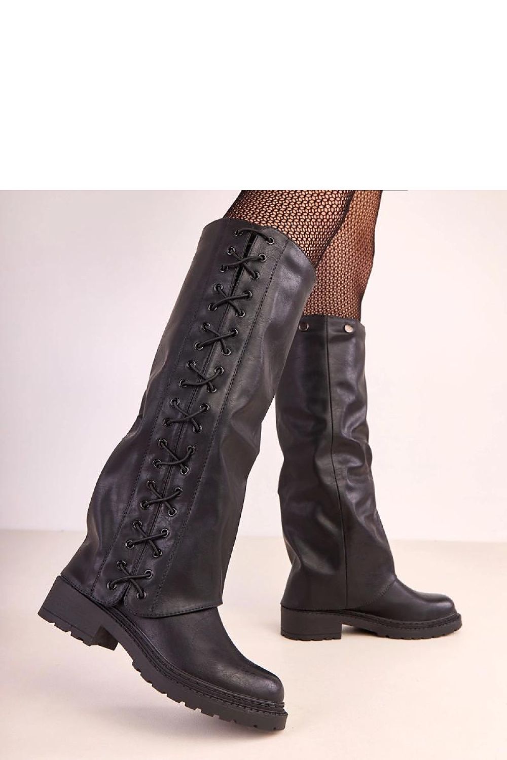 Women Thigh High Boots - Mid Block Shoes